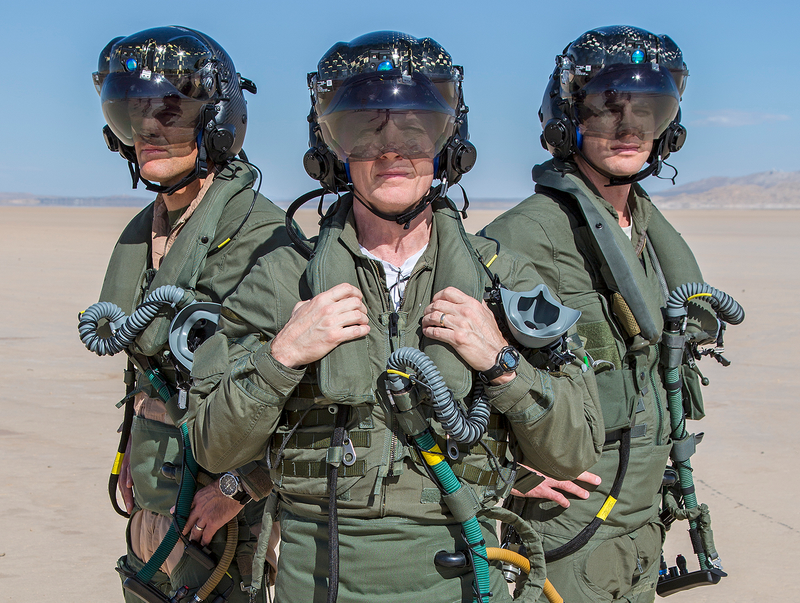 Illustration for article titled This Is The F-35's Third Generation Super Helmet